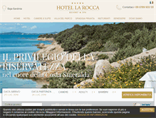 Tablet Screenshot of laroccaresort.com